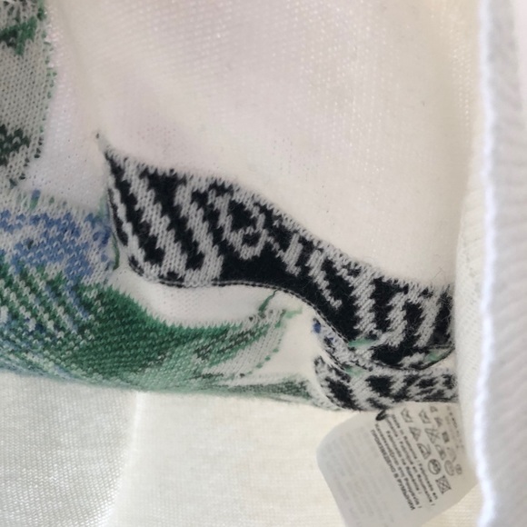 Love Moschino Floral Knit Cashmere Wool Sweater 6 - Picture 8 of 11